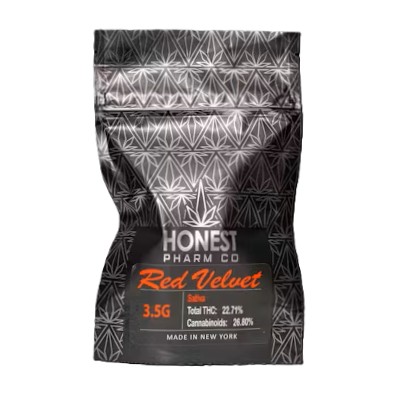 Photograph of product: Honest Pharm | Red Velvet  |  Oui'd - 3.5g