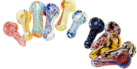 Photograph of product: 3.5" Assorted Hand Pipe - Small