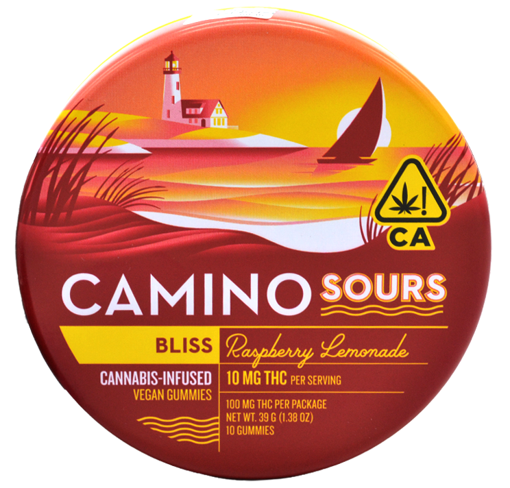 Photograph of product: Raspberry Lemonade Bliss Gummies | 39G 10PK