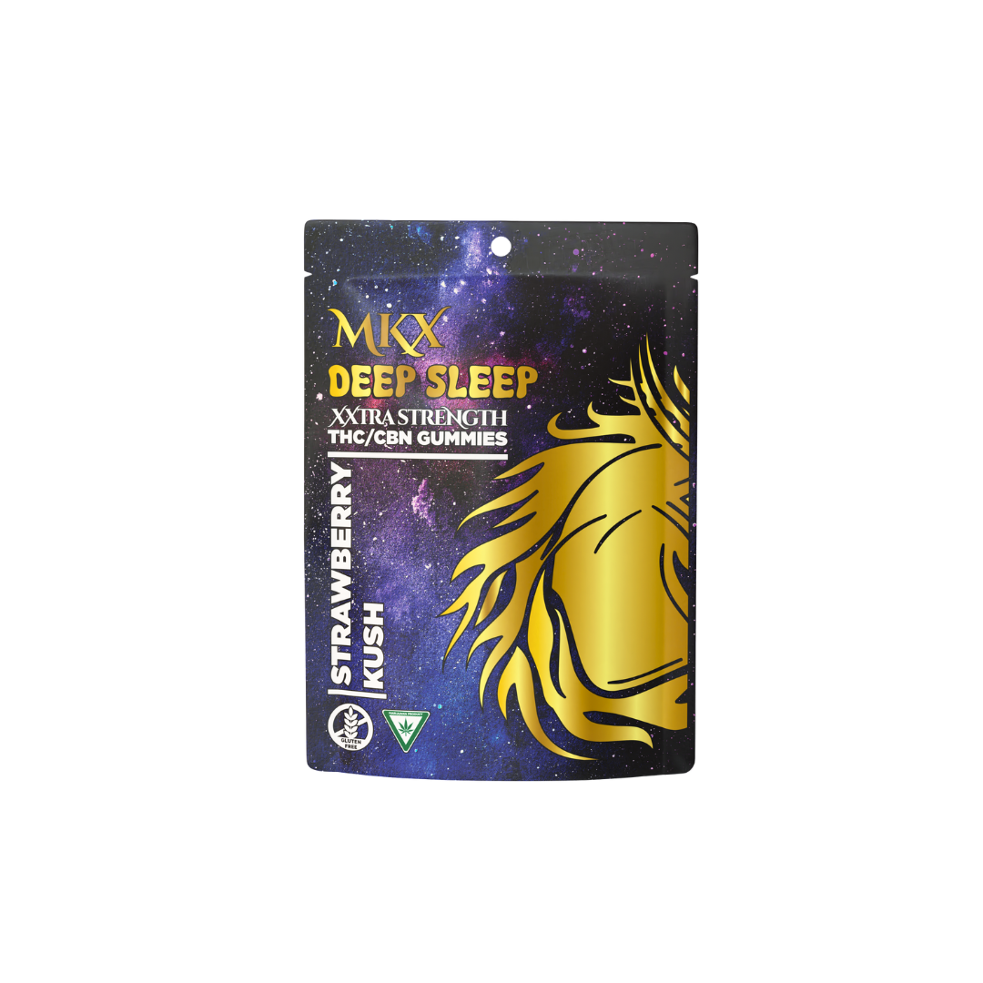 Photograph of Product: Strawberry Kush | 200MG THC:50MG CBN Gummies