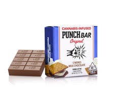 Photograph of product: S'MORES MILK CHOCOLATE 100MG - PUNCH EDIBLES & EXTRACTS