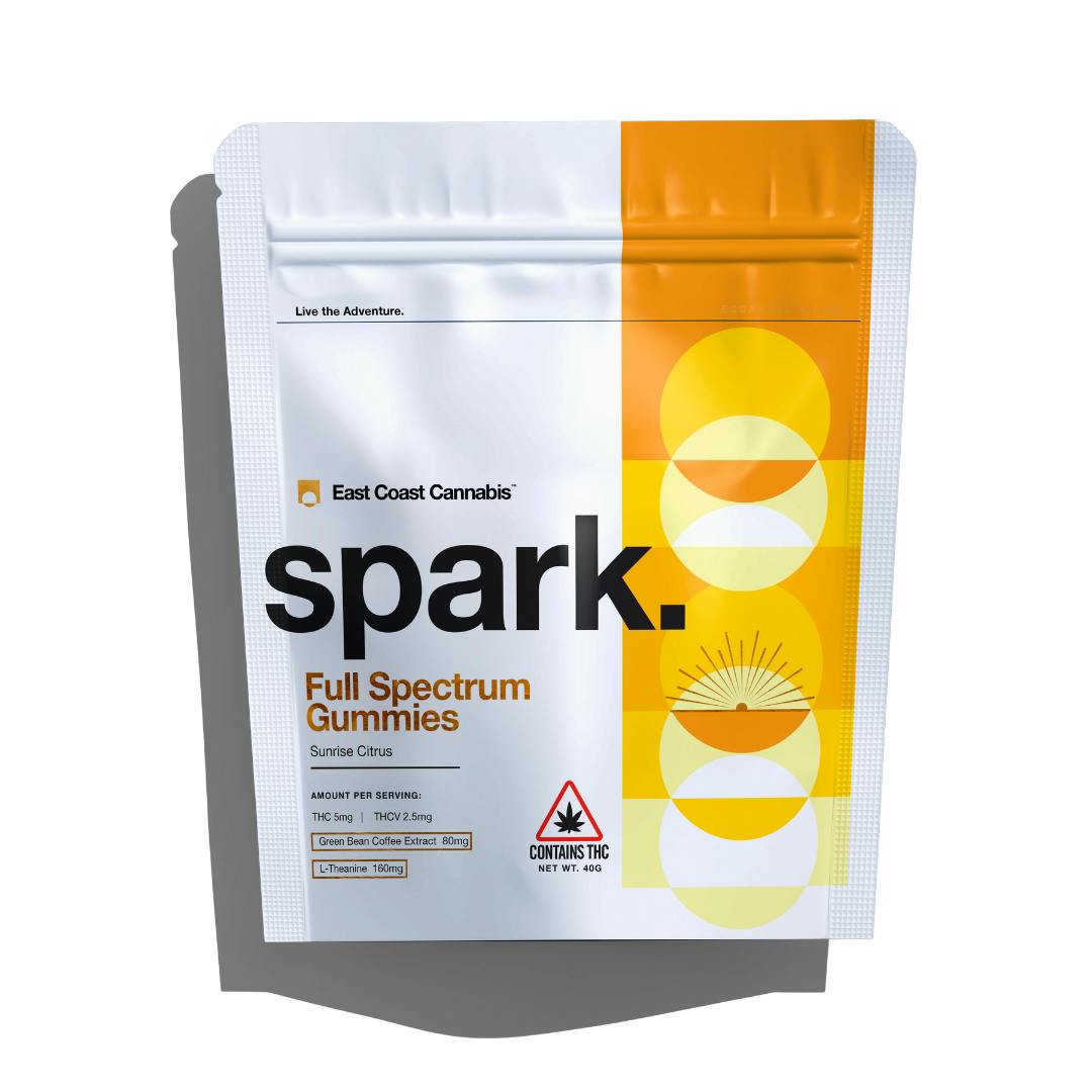 Photograph of Product: Spark Gummies - Sunrise Citrus - 50mg/10pk