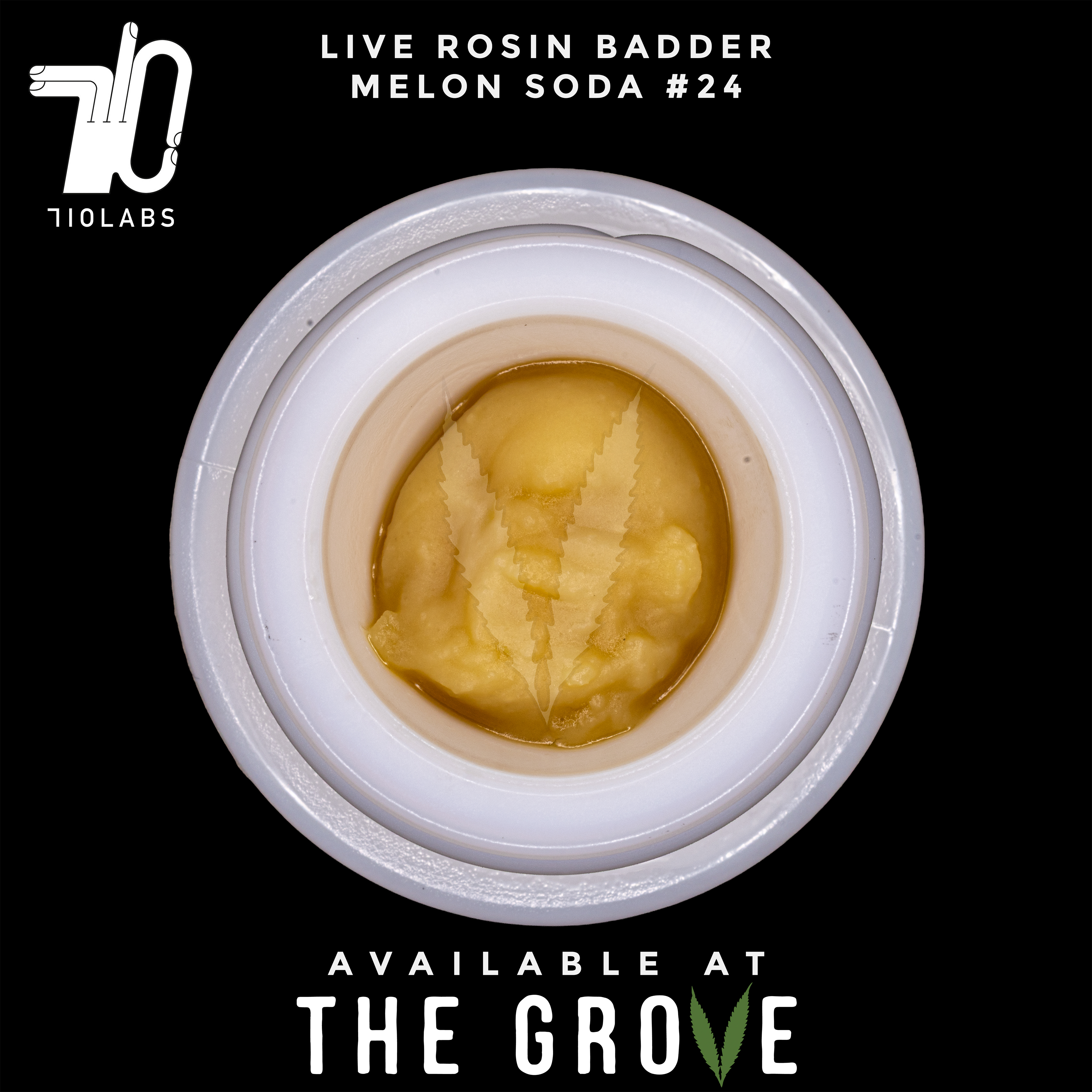 Photograph of product: 710 Labs | Rosin Badder - Melon Soda #24