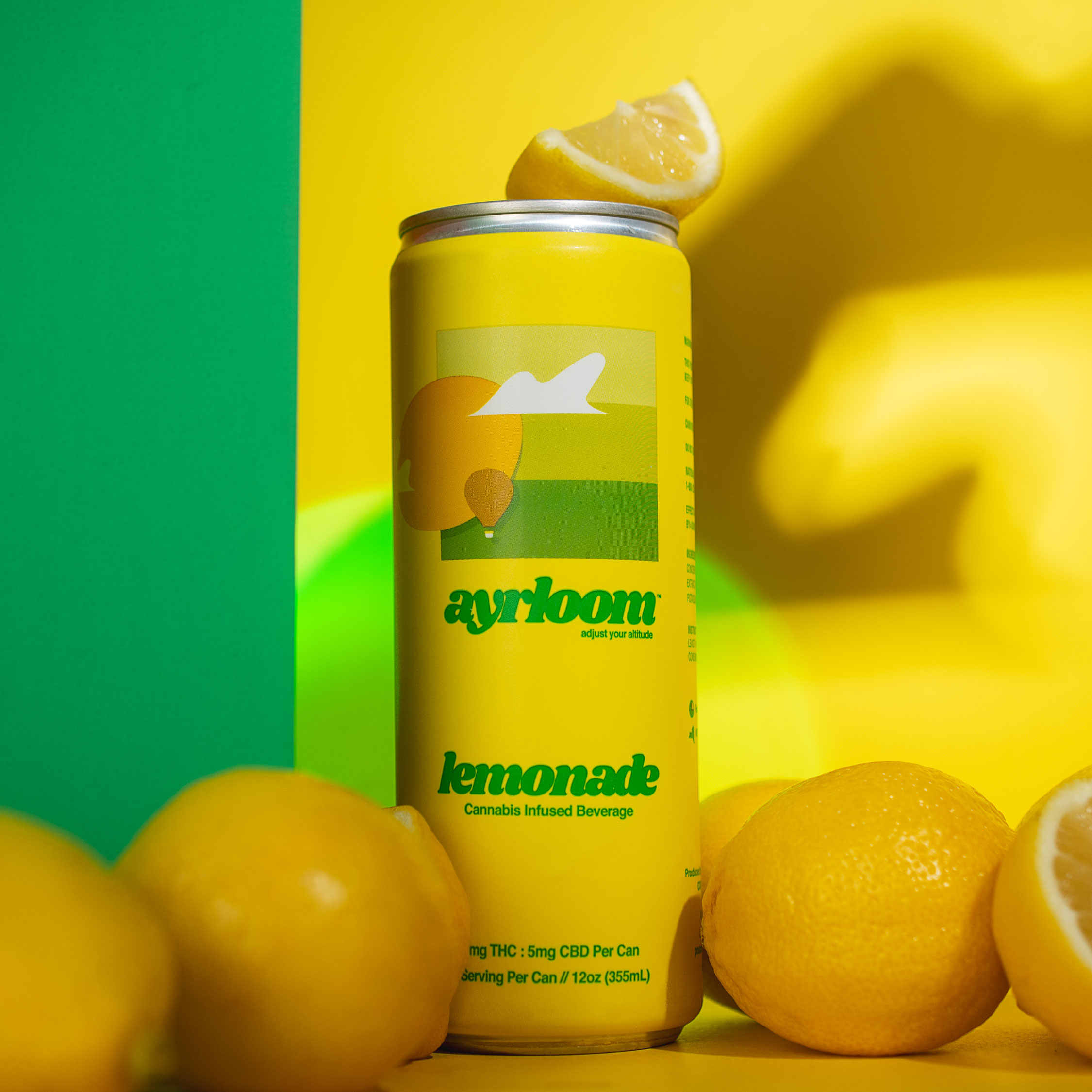 Photograph of product: Ayrloom - Lemonade Oui'd Infused Sparkling Water 12oz