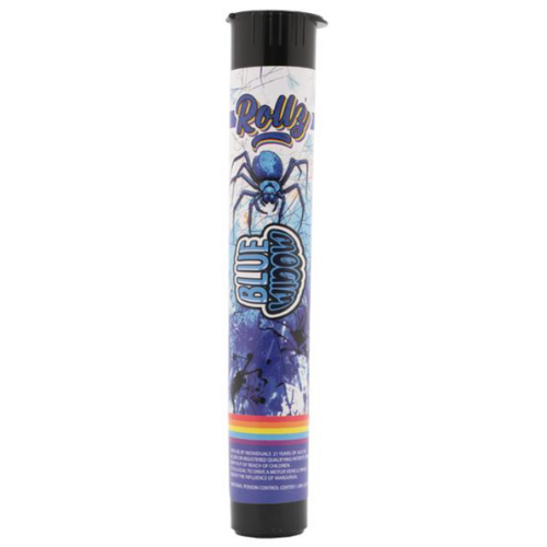 Photograph of product: Rollz Blue Widow Terpene Infused Pre-Roll