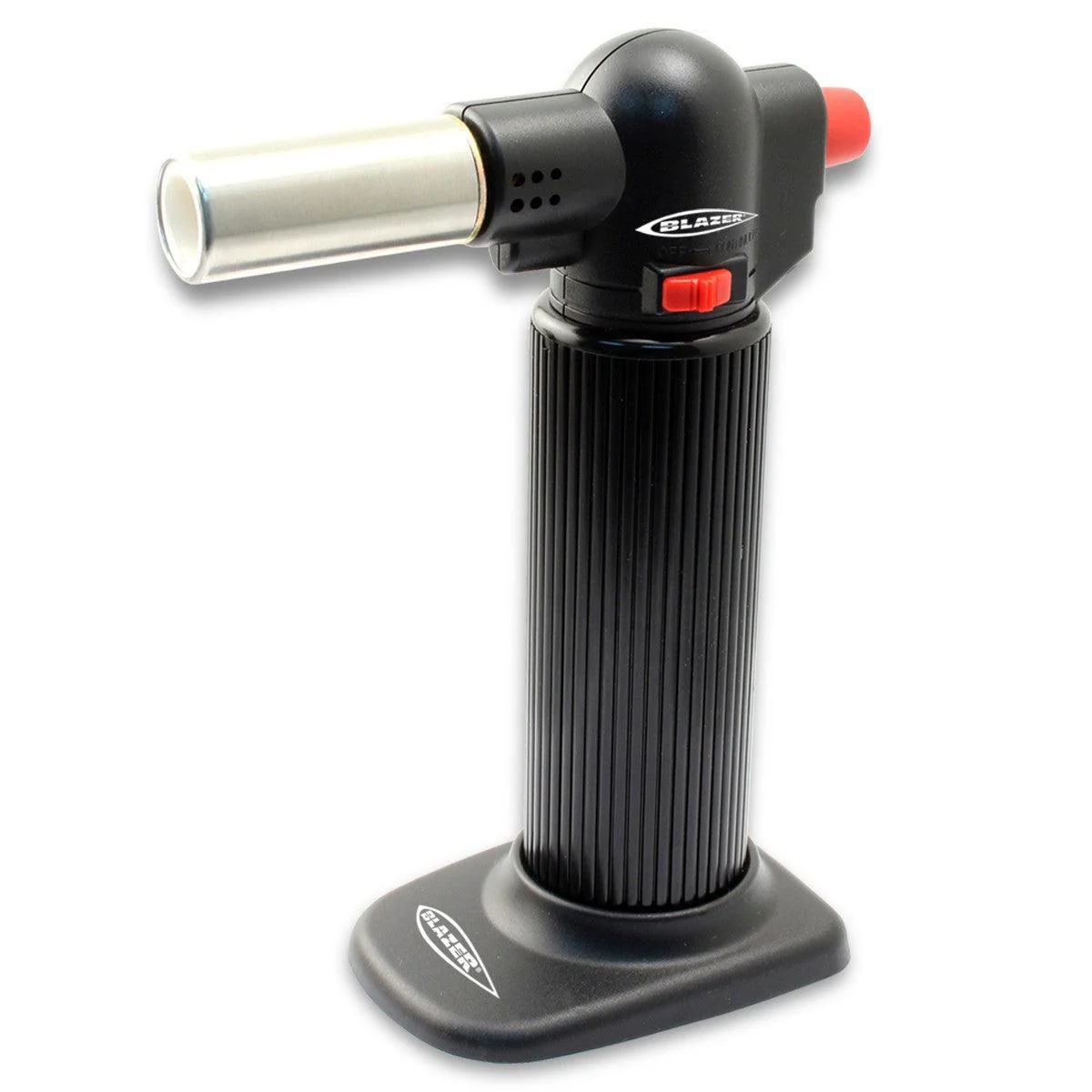 Photograph of product: Big Buddy Turbo Torch | Stainless Steel | Red