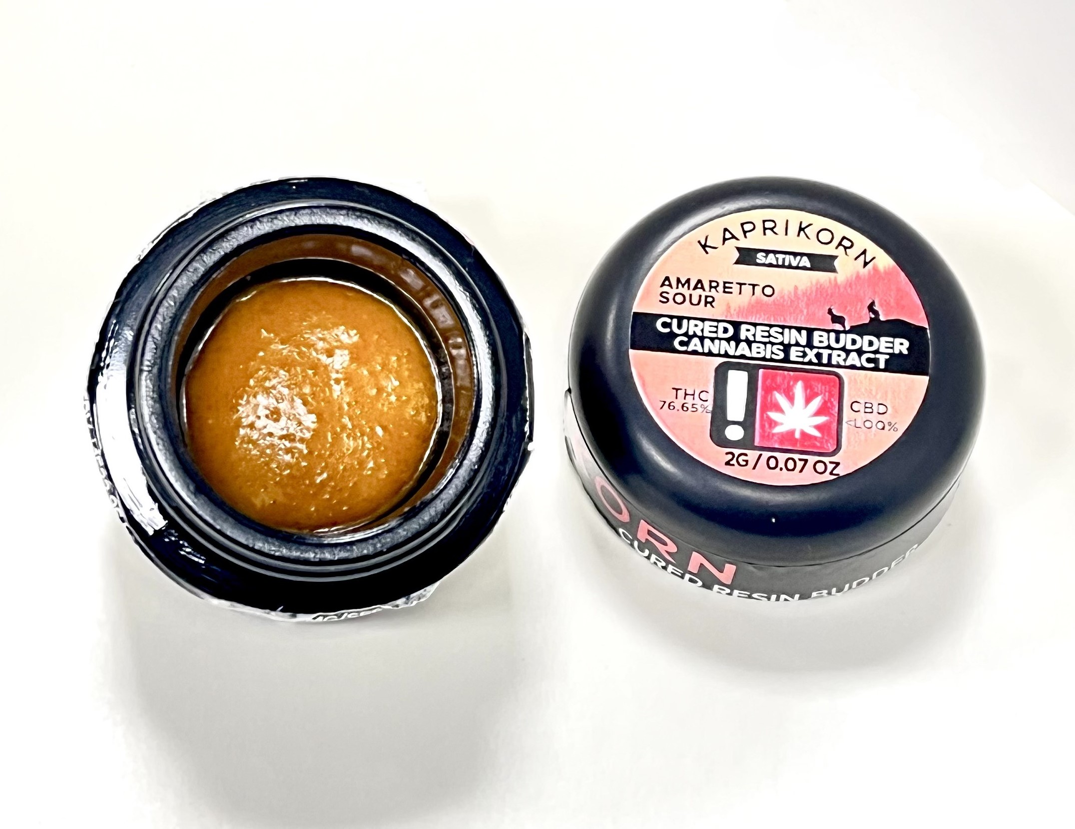 Photograph of product: Kaprikorn 2g Budder | Amaretto Sour