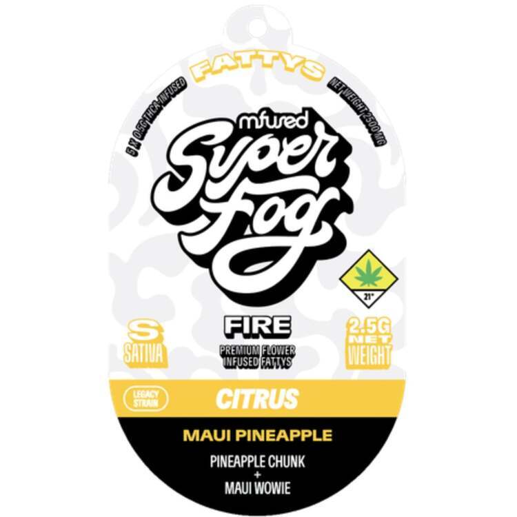 Photograph of product: Super Fog: Maui Pineapple - Fire Liquid Diamonds IPR 5pk