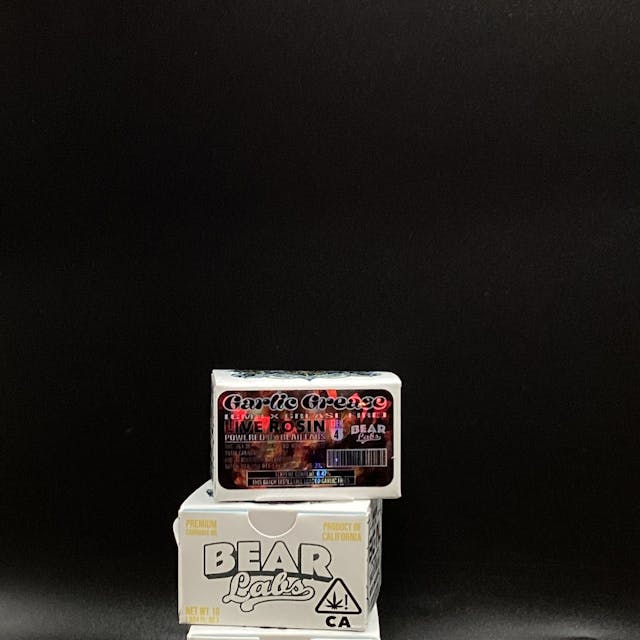 Photograph of product: Garlic Grease T4 Live Rosin - Concentrate