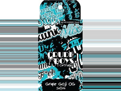 Photograph of product: Vape Cart Grape Goji OG (CRUDE BOYS) | 1G