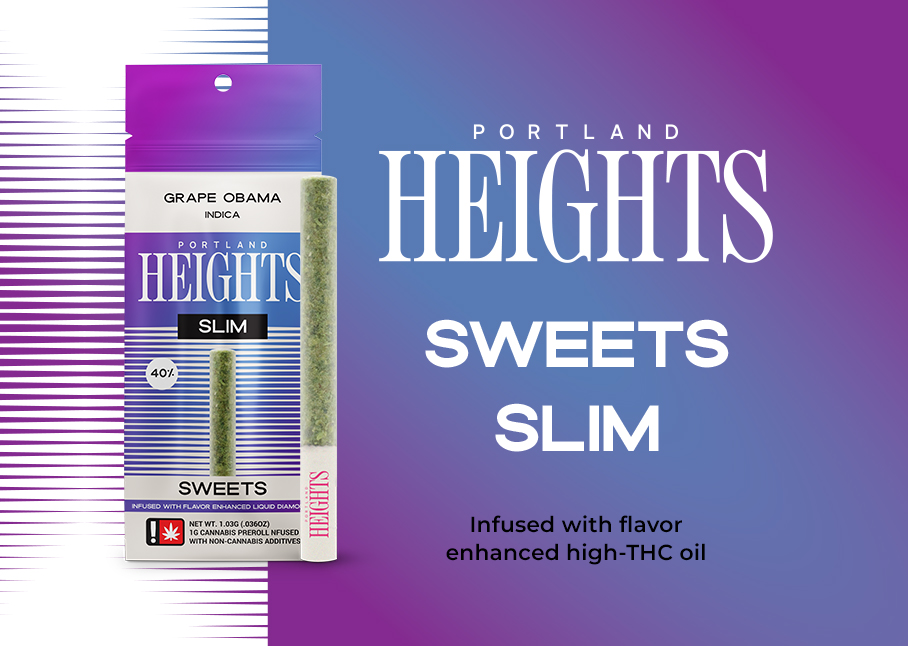 Photograph of product: Moonrock Sweets Slim | Grape Obama | 1g