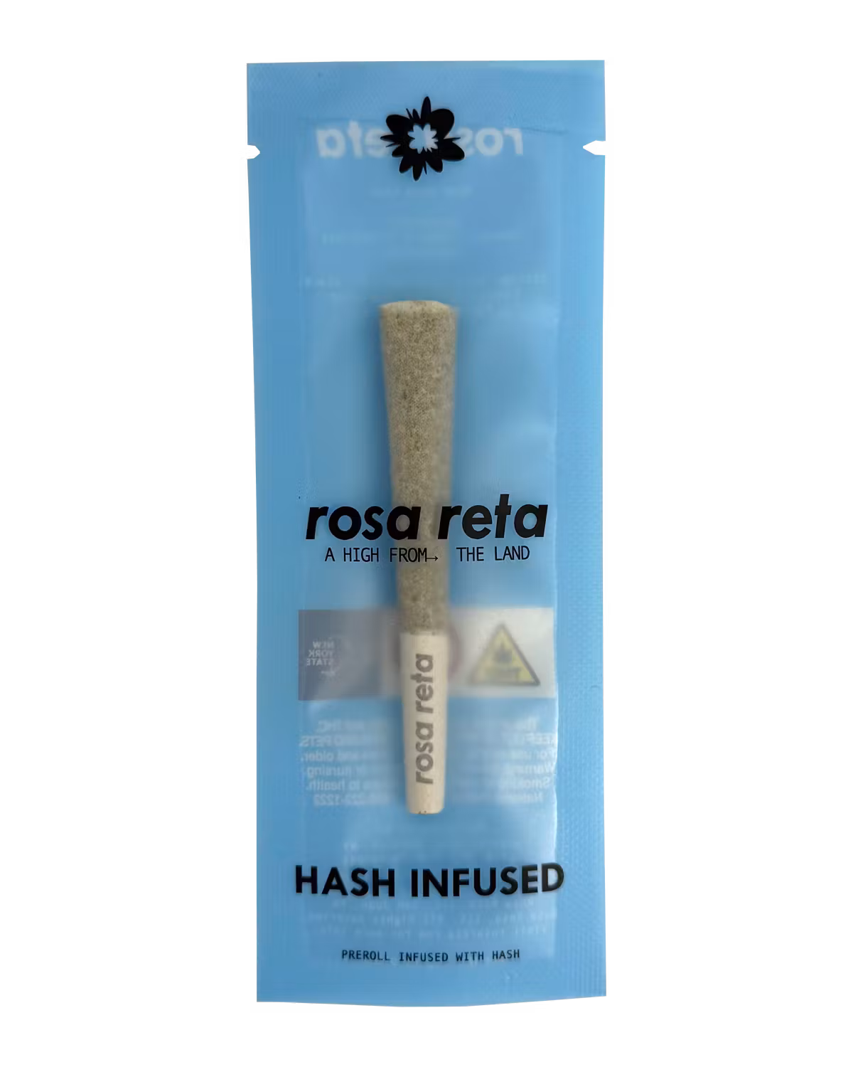 Photograph of product: Rosa Reta | Zesty | Bubble au chocolat Infused Pre- Roll | Oui'd-Hybrid