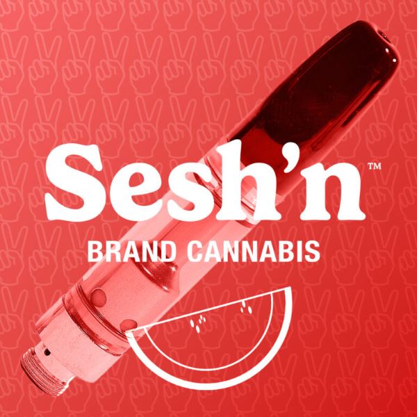 Photograph of product: Watermelon Wave Vape Cartridge | 1g