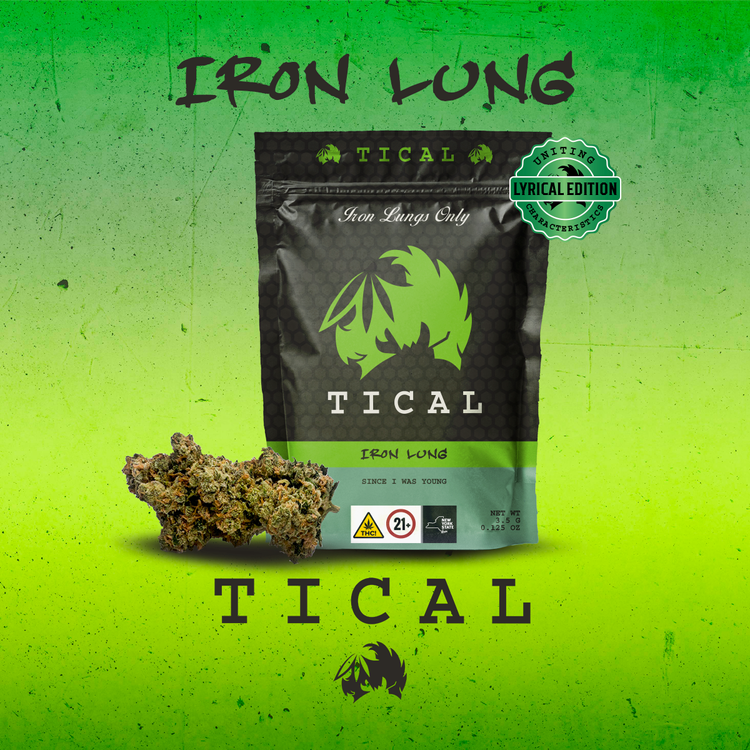 Photograph of product: TICAL Flower - Iron Lung - 3.5g