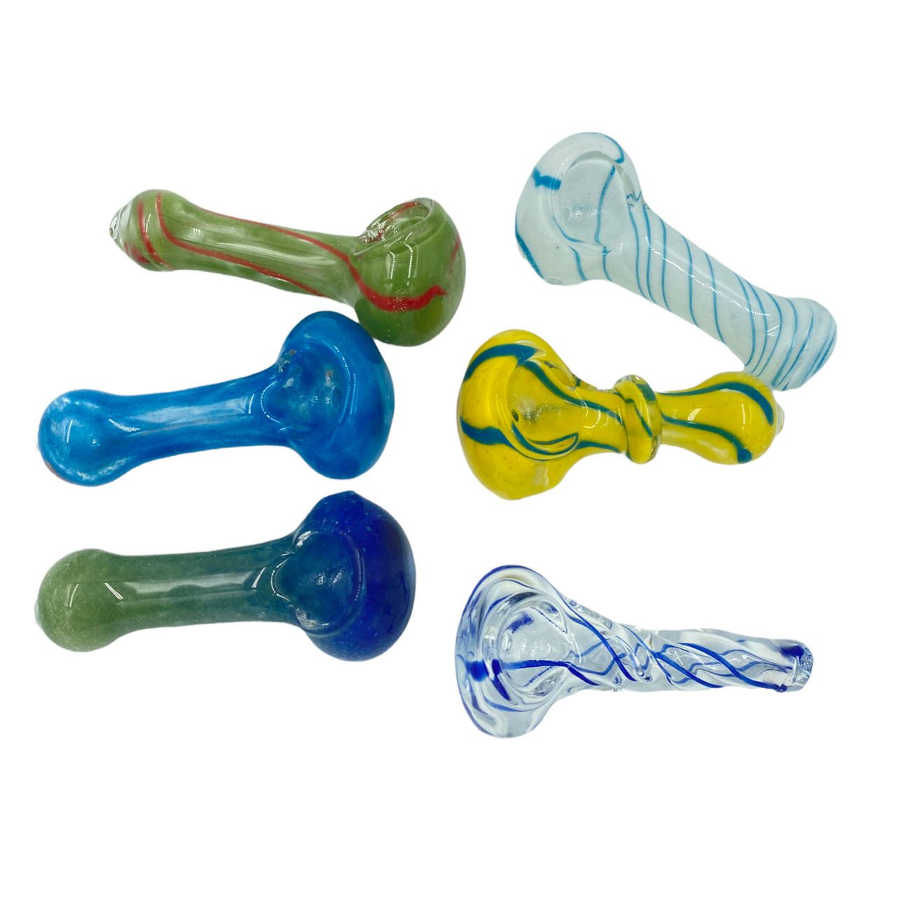 Photograph of Product: Keith Haring | Glass Taster | Yellow Multicolor