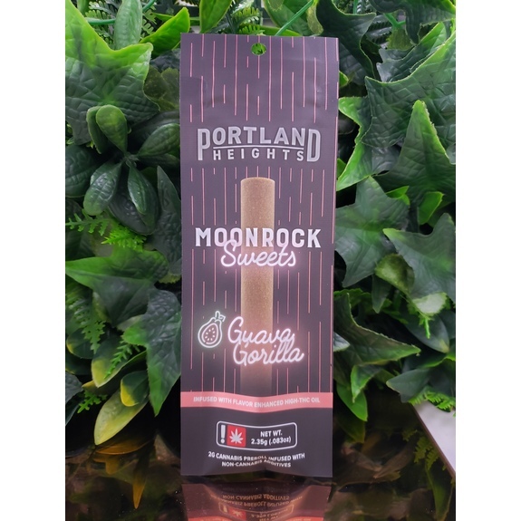 Photograph of product: Guava Gorilla - 2g (2.35g NtW) Infused Moonrock Sweets Blunt - Portland Heights