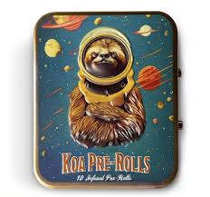 Photograph of product: KOA: Papaya Bomb 2pk Live Resin Prerolls