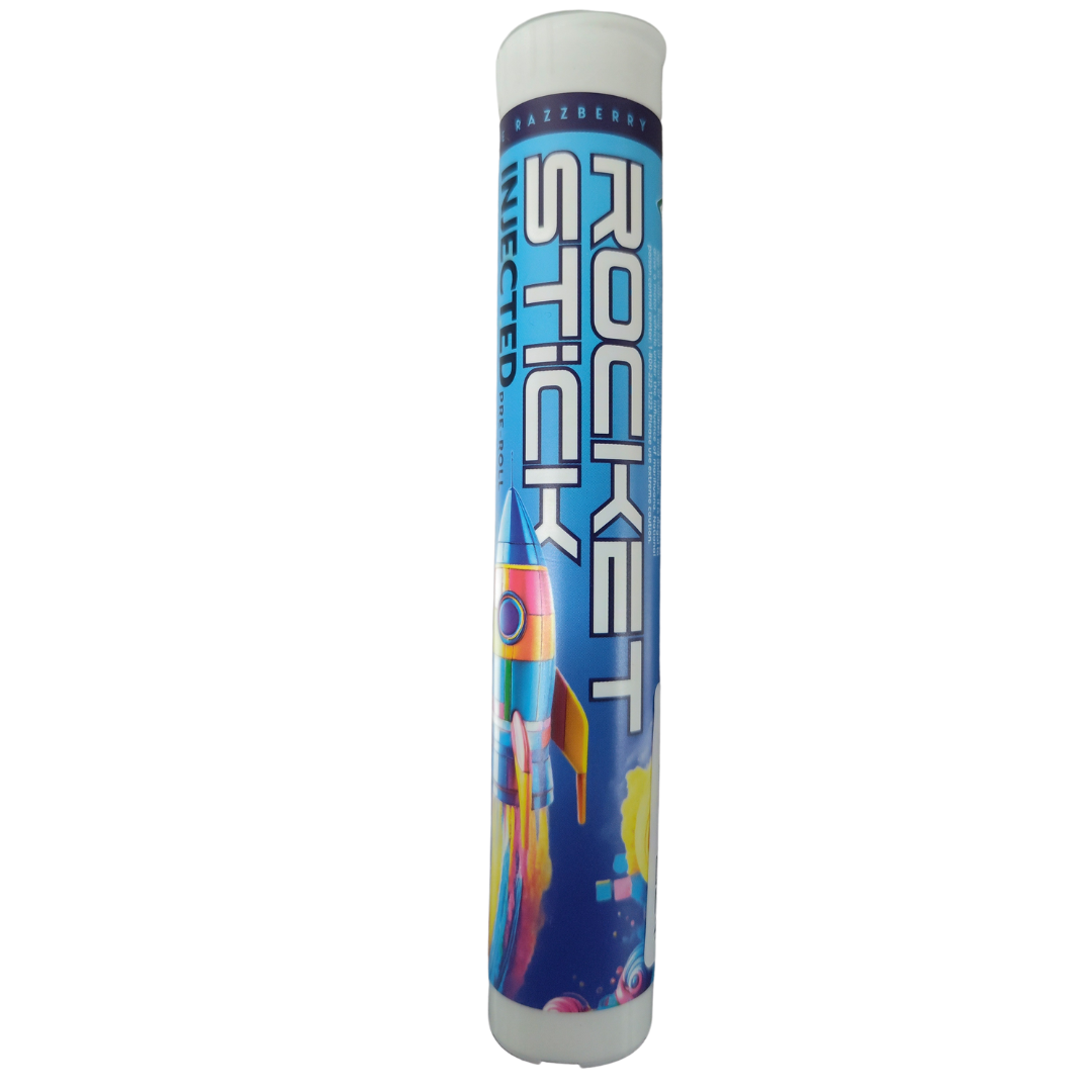 Photograph of product: Rocket Stick - Infused Preroll - Blue Razz