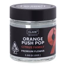 Photograph of product: Clade9 Flower 3.5g- Orange Push Pop