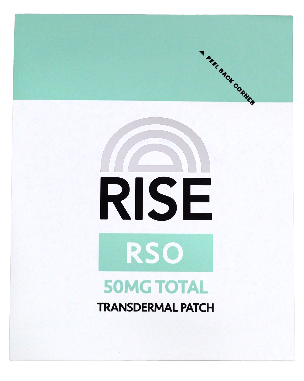 Photograph of product: RISE | Transdermal Patch | RSO | 50mg