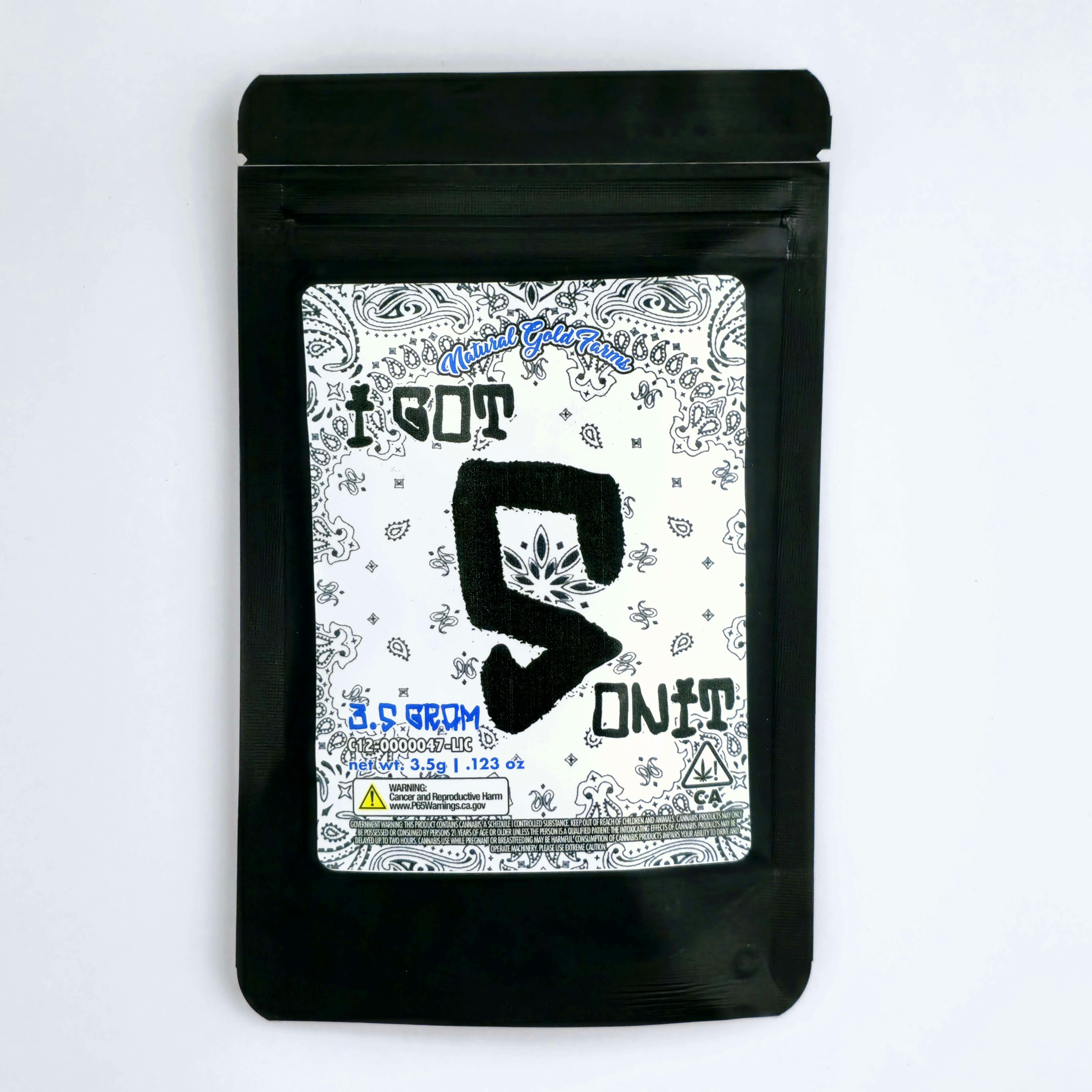 Photograph of product: I Got 5 On It Gorilla Glue 3.5g