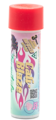 Photograph of product: Cali Blaze Cotton Candy Infused Pre Roll 1.2g