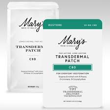 Photograph of product: Mary's Medicinals - PATCH - CBD - 20mg
