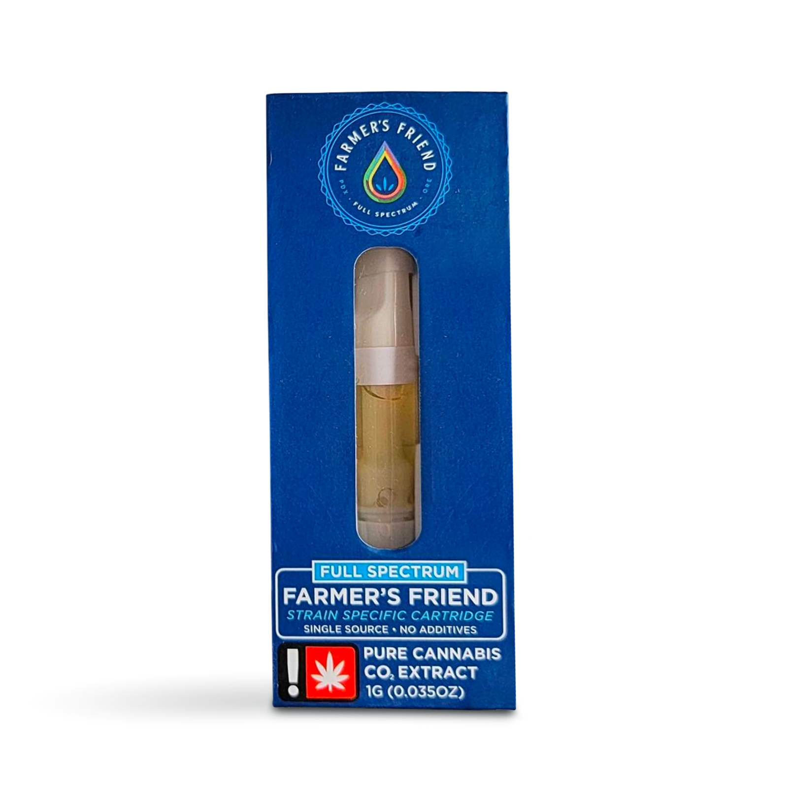 Photograph of product: Farmer's Friend Extracts - 1:1 (CBD:TH-oui) AC/DC COOKIES - CO2 Cartridge - (1g) - H
