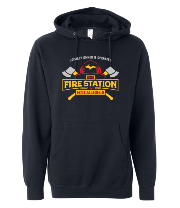 Photograph of Product: TFS Apparel - Hoodies The Fire Station Black Hoodie Large