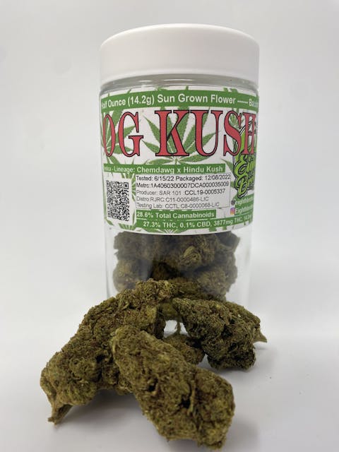 Photograph of product: OG Kush 14g Outdoor