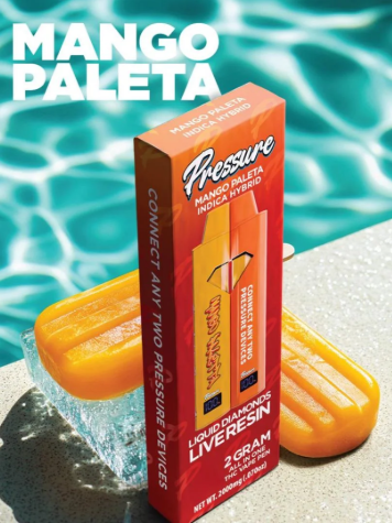 Photograph of product: Pressure: LD Mango Paleta