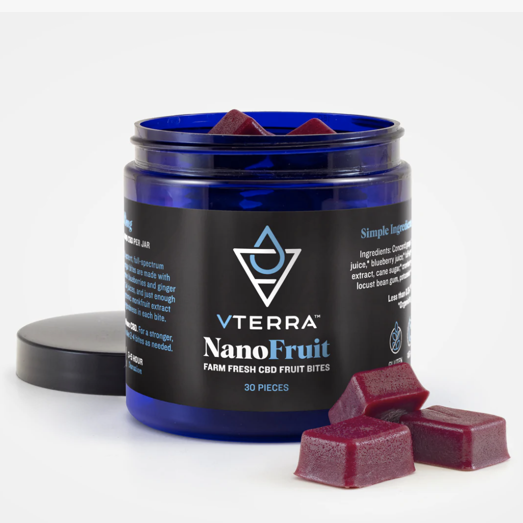 Photograph of product: NanoFruit Farm Fresh CBD Fruit Bites