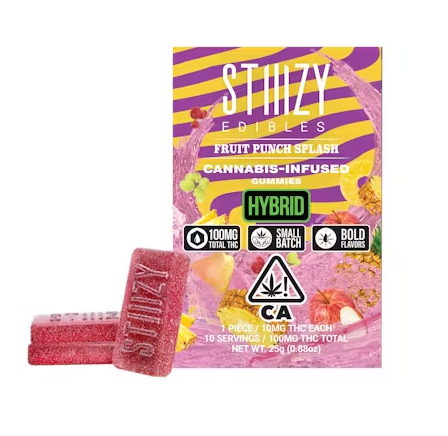 Photograph of product: Fruit Punch Splash Gummies | 100mg