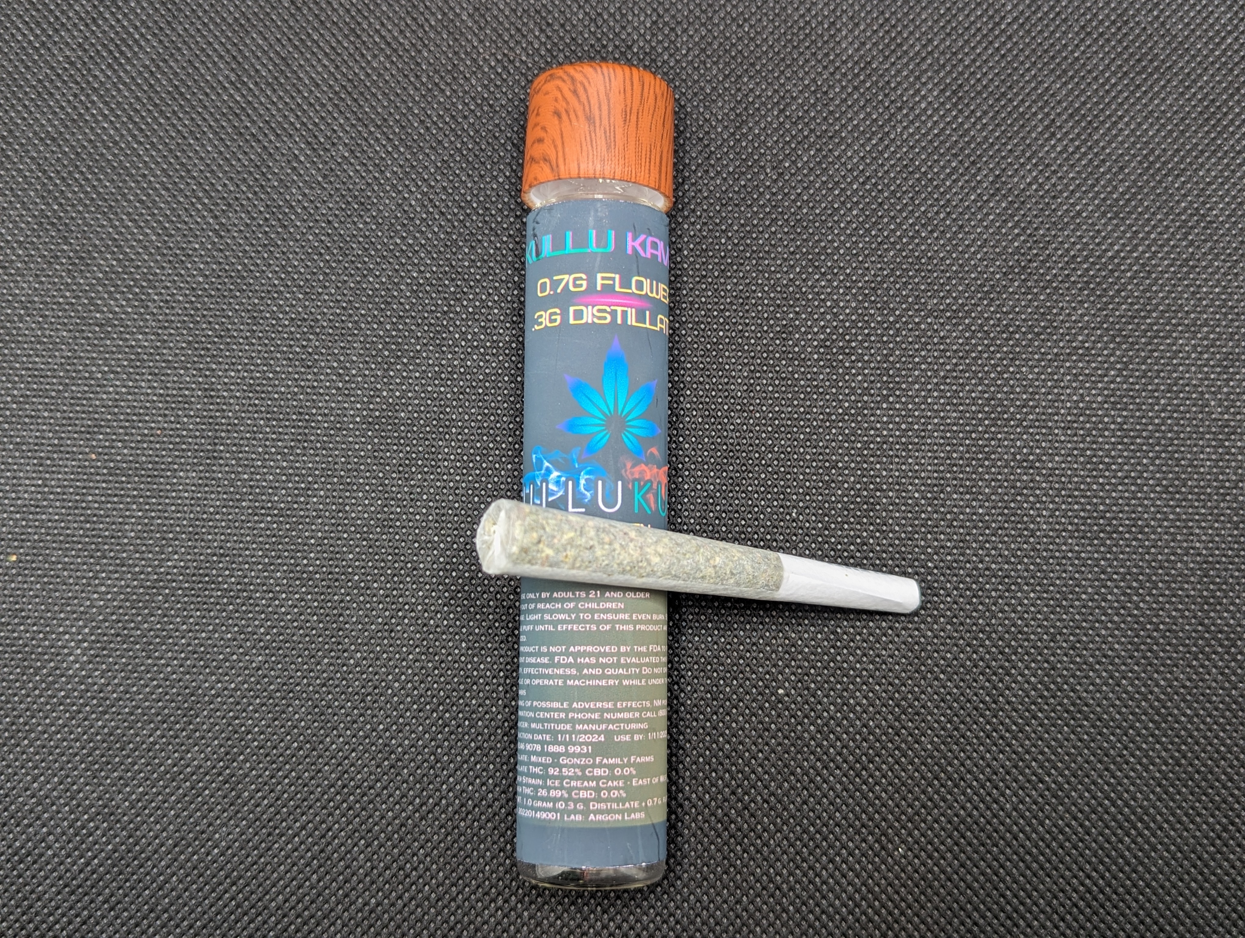Photograph of product: Strawberry Shortcake Infused Kaviar Joint