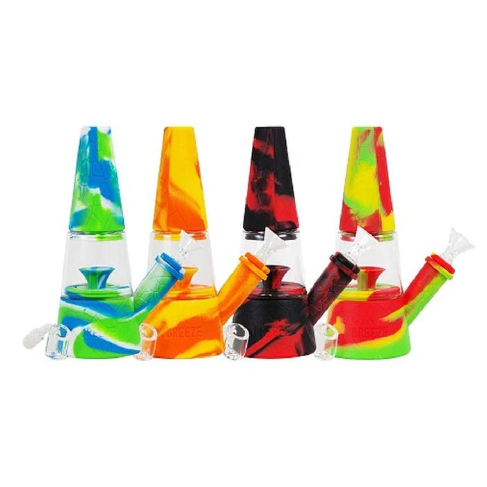 Photograph of product: Breeze Summit Silicone Water Pipe
