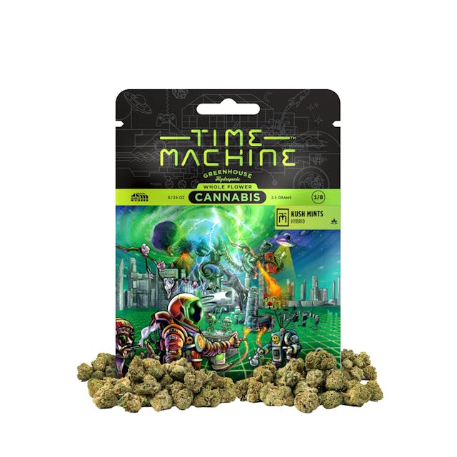 Photograph of product: Kush Mints Hybrid | 3.5g Flower - 