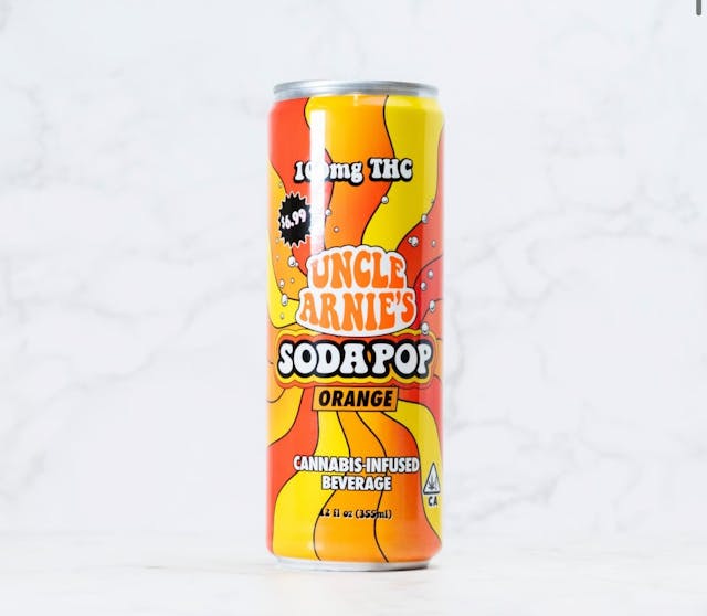 Photograph of product: Orange Soda 100MG - Infused Drink