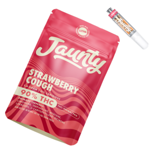 Photograph of product: Jaunty | Strawberry Cough | 1g Cartridge
