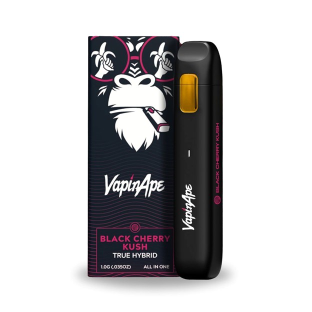 Photograph of product: Disposable Pen | Vapin Ape | Black Cherry Kush