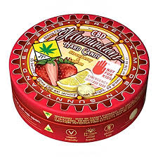Photograph of product: Verdelux Illuminations Strawberry & Lemon Hard Candy 40:1 CBD 410mg