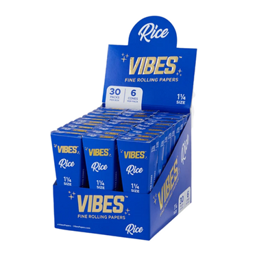 Photograph of product: VIBES Rice Cones - Regular