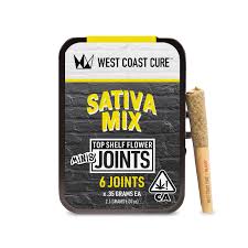 Photograph of product: Sativa Mix 6pk Pre Rolls - 2.1g