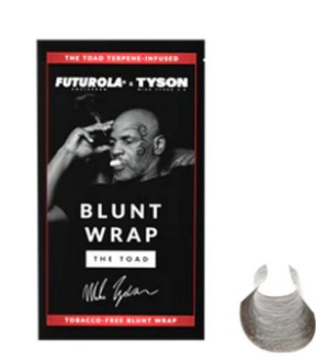 Photograph of product: Tyson 2.0 x Futurola Terpene Infused Blunt Wraps