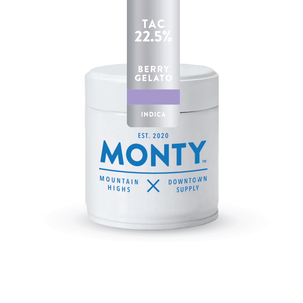 Photograph of product: MONTY | Berry Gelato | Flower - 28g