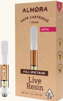 Photograph of Product: [Almora Farm] Live Resin Cartridge - 1g - Super Lemon Haze (S)
