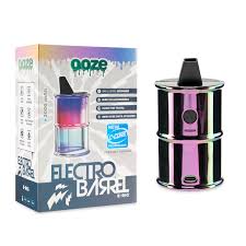 Photograph of product: Ooze | Electro Barrel Dab Rig - | Rainbow