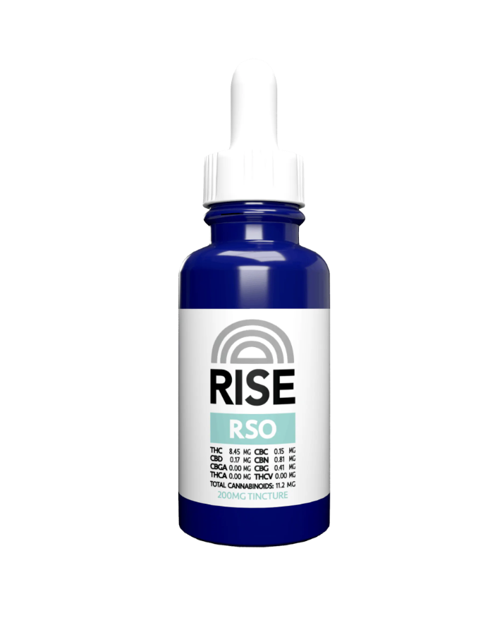 Photograph of product: RSO + Super Boof Cherry Tincture 200mg by Rise