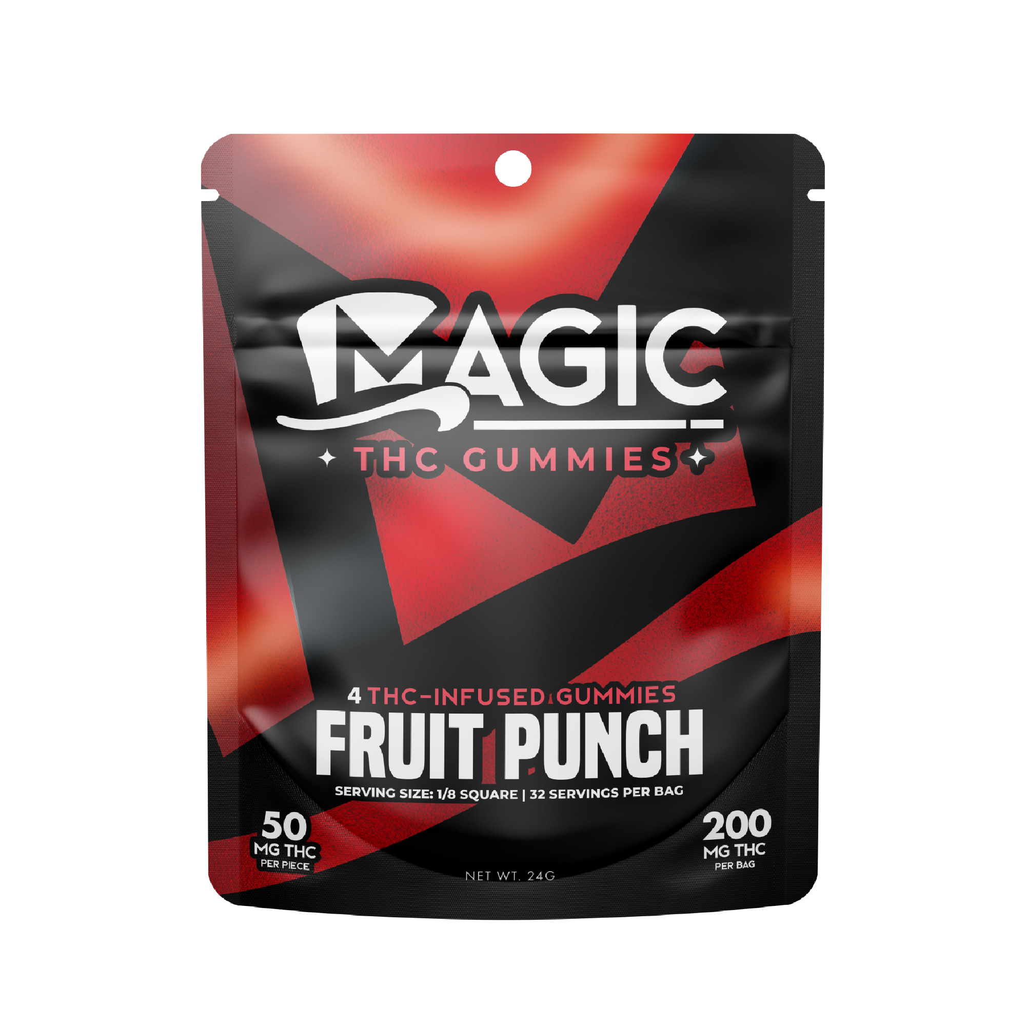Photograph of product: 200mg Magic Gummies - Fruit Punch