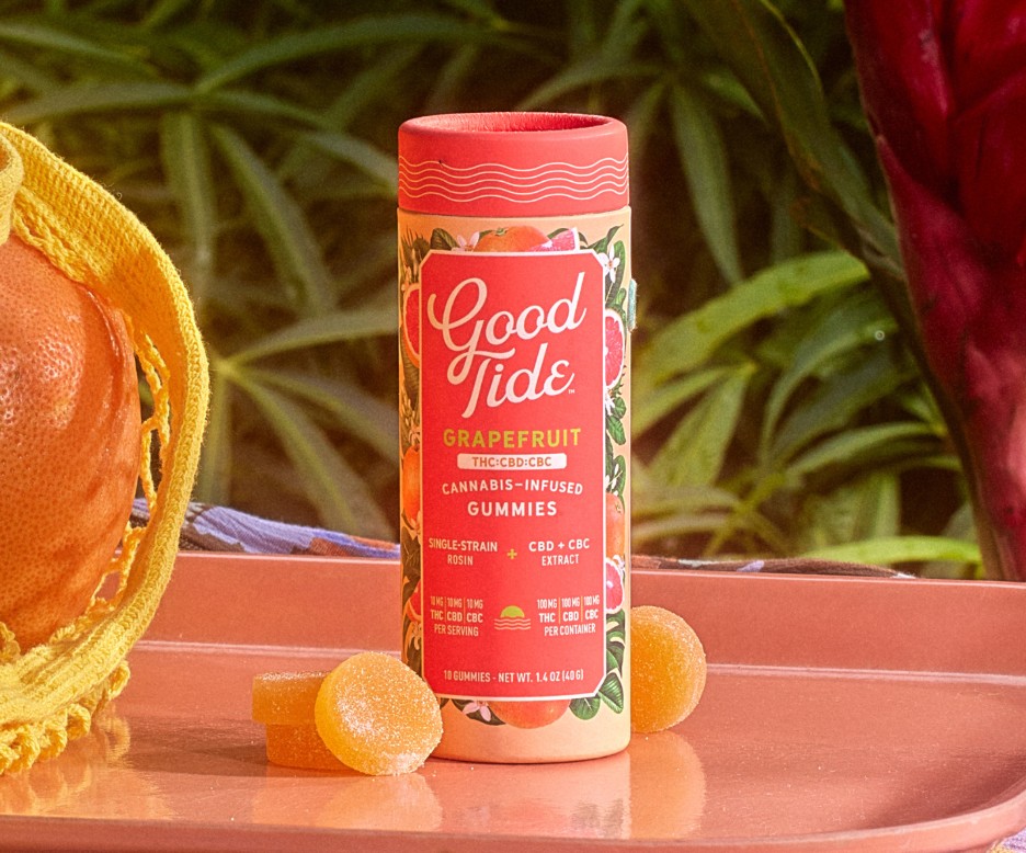 Photograph of product: Blissful: Grapefruit | Gummies | 10pk | 10mg