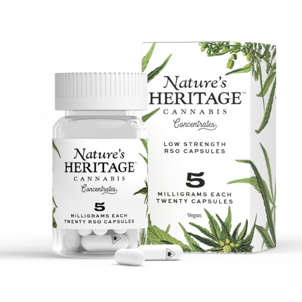 Photograph of product: RSO Capsules | 20pk | 100mg